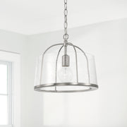 Capital Lighting 247011BN Madison One Light Semi-Flush Mount, Brushed Nickel Alternate Image 3.jpg