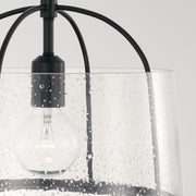 Capital Lighting 247011MB Madison One Light Flush Mount, Matte Black Alternate Image 2.jpg