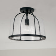 Capital Lighting 247011MB Madison One Light Flush Mount, Matte Black Alternate Image 4.jpg