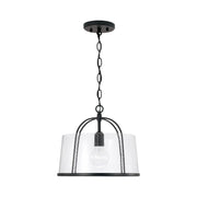 Capital Lighting 247011MB Madison One Light Flush Mount, Matte Black Alternate Image.jpg