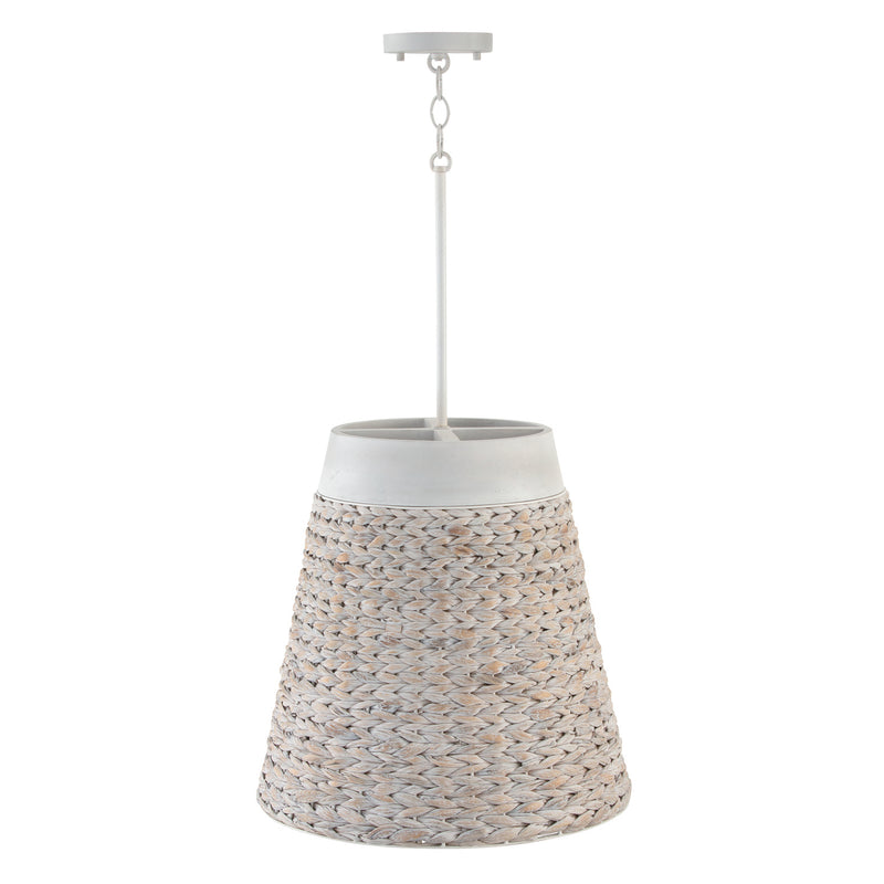 Capital Lighting 343941HW Tallulah Four Light Pendant, Chalk Wash Alternate Image.jpg