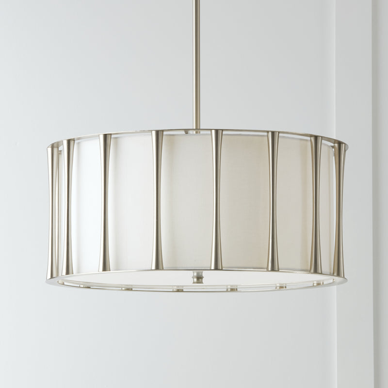 Capital Lighting 344641BN Bodie Four Light Pendant, Brushed Nickel Alternate Image 2.jpg