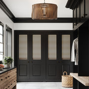 Capital Lighting 344642WK Archer Four Light Pendant, Light Wood and Matte Black Alternate Image.jpg