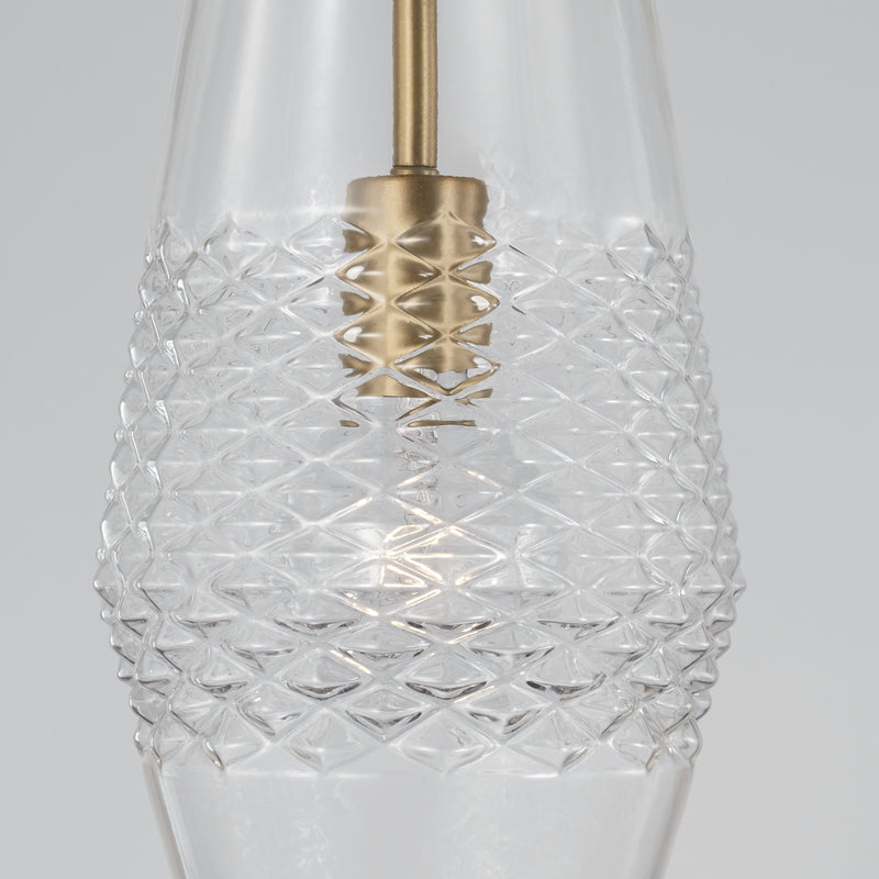 Capital Lighting 345011AD Dena One Light Pendant, Aged Brass Alternate Image.jpg