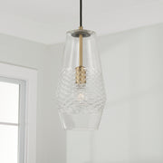 Capital Lighting 345011AD Dena One Light Pendant, Aged Brass Alternate Image 2.jpg