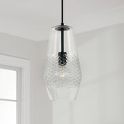 Capital Lighting 345011MB Dena One Light Pendant, Matte Black Alternate Image 2.jpg