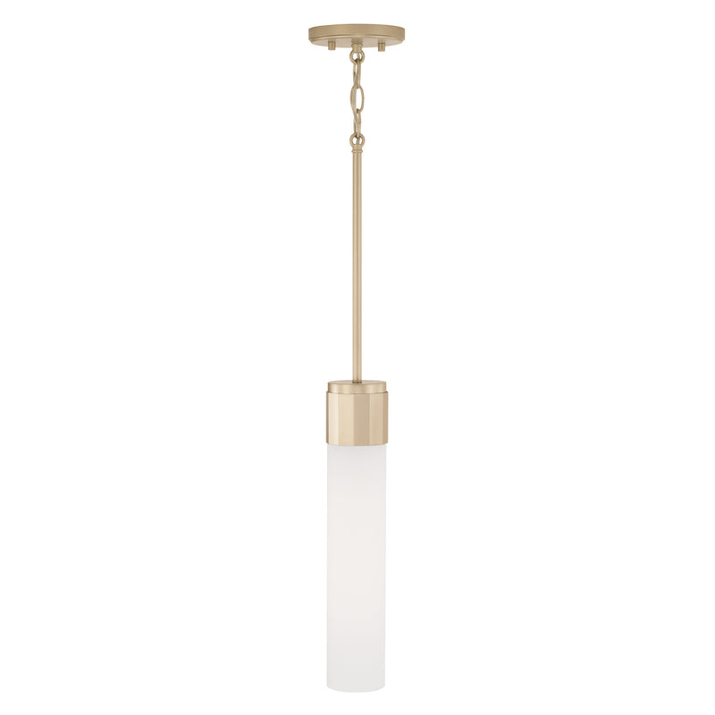 Capital Lighting 346211SF Sutton One Light Pendant, Soft Gold Alternate Image.jpg