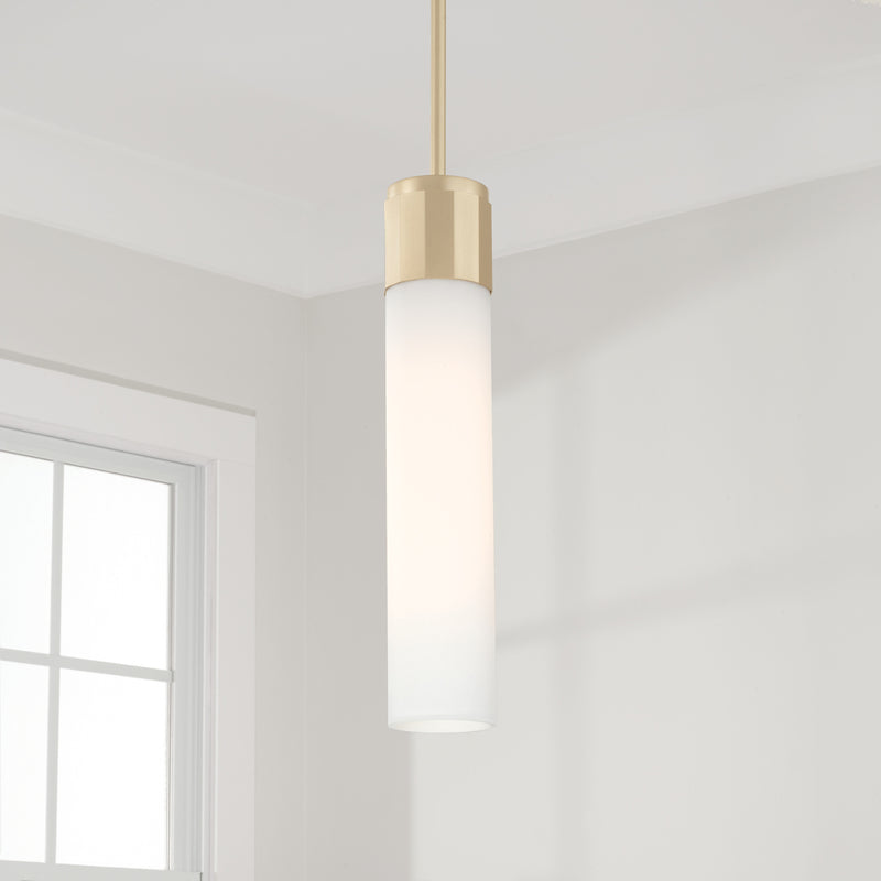 Capital Lighting 346211SF Sutton One Light Pendant, Soft Gold Alternate Image 3.jpg
