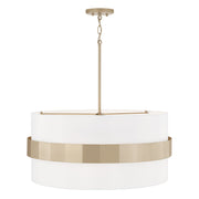 Capital Lighting 346241SF Sutton Four Light Pendant, Soft Gold Alternate Image.jpg
