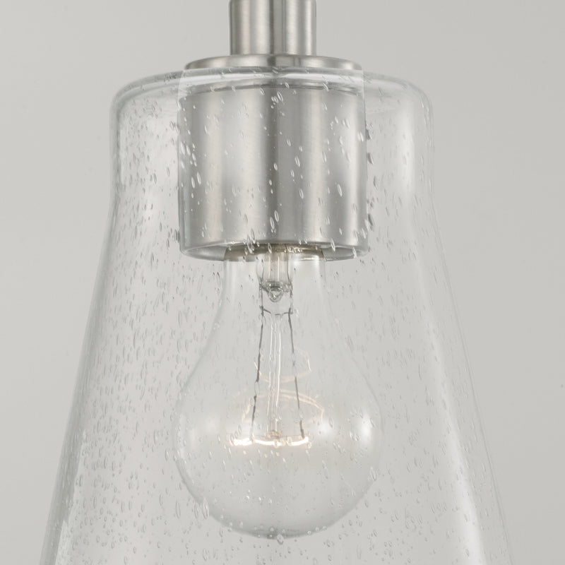 Capital Lighting 346911BN-533 Baker One Light Pendant, Brushed Nickel Alternate Image.jpg