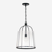 Capital Lighting 347011MB Madison One Light Pendant, Matte Black Alternate Image.jpg