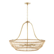 Capital Lighting 444161MA Wren Six Light Chandelier, Matte Brass Alternate Image.jpg