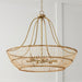 Capital Lighting 444161MA Wren Six Light Chandelier, Matte Brass Alternate Image 3.jpg