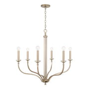Capital Lighting 444861BS Breigh Six Light Chandelier, Brushed Champagne Alternate Image.jpg