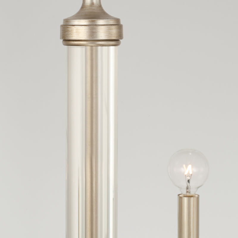 Capital Lighting 444861BS Breigh Six Light Chandelier, Brushed Champagne Alternate Image 3.jpg