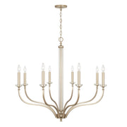 Capital Lighting 444881BS Breigh Eight Light Chandelier, Brushed Champagne Alternate Image.jpg