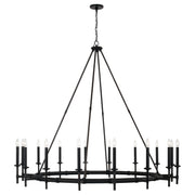 Capital Lighting 445202IH Ogden 16 Light Chandelier, Brushed Black Iron Alternate Image.jpg
