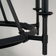 Capital Lighting 445261IH Ogden Six Light Chandelier, Brushed Black Iron Alternate Image 3.jpg