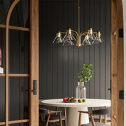 Capital Lighting 445861AD-528 Greer Six Light Chandelier, Aged Brass Alternate Image.jpg