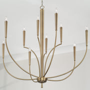 Capital Lighting 445901AD Holden Ten Light Chandelier, Aged Brass Alternate Image 2.jpg