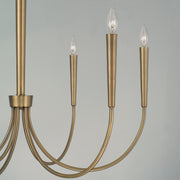 Capital Lighting 445961AD Holden Six Light Chandelier, Aged Brass Alternate Image 2.jpg