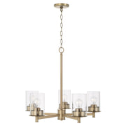 Capital Lighting 446851AD-532 Mason Five Light Chandelier, Aged Brass Alternate Image.jpg