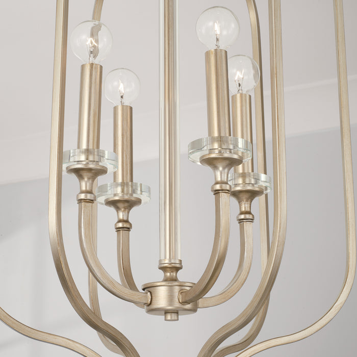 Capital Lighting 544841BS Breigh Four Light Foyer Pendant, Brushed Champagne Alternate Image 2.jpg