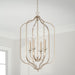 Capital Lighting 544841BS Breigh Four Light Foyer Pendant, Brushed Champagne Alternate Image 3.jpg