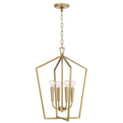 Capital Lighting 545941AD Holden Four Light Foyer Pendant, Aged Brass Alternate Image.jpg