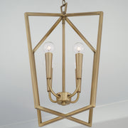 Capital Lighting 545941AD Holden Four Light Foyer Pendant, Aged Brass Alternate Image 2.jpg
