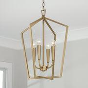 Capital Lighting 545941AD Holden Four Light Foyer Pendant, Aged Brass Alternate Image 3.jpg