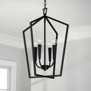 Capital Lighting 545941MB Holden Four Light Foyer Pendant, Matte Black Alternate Image 3.jpg