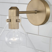 Capital Lighting 645811AD-528 Greer One Light Wall Sconce, Aged Brass Alternate Image.jpg