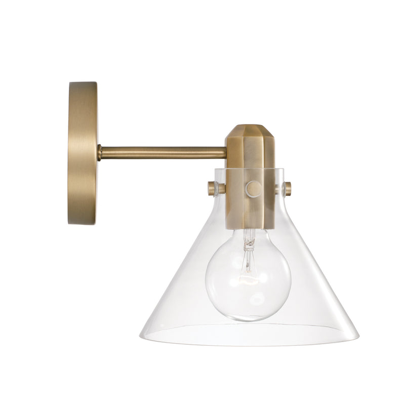 Capital Lighting 645811AD-528 Greer One Light Wall Sconce, Aged Brass Alternate Image 4.jpg
