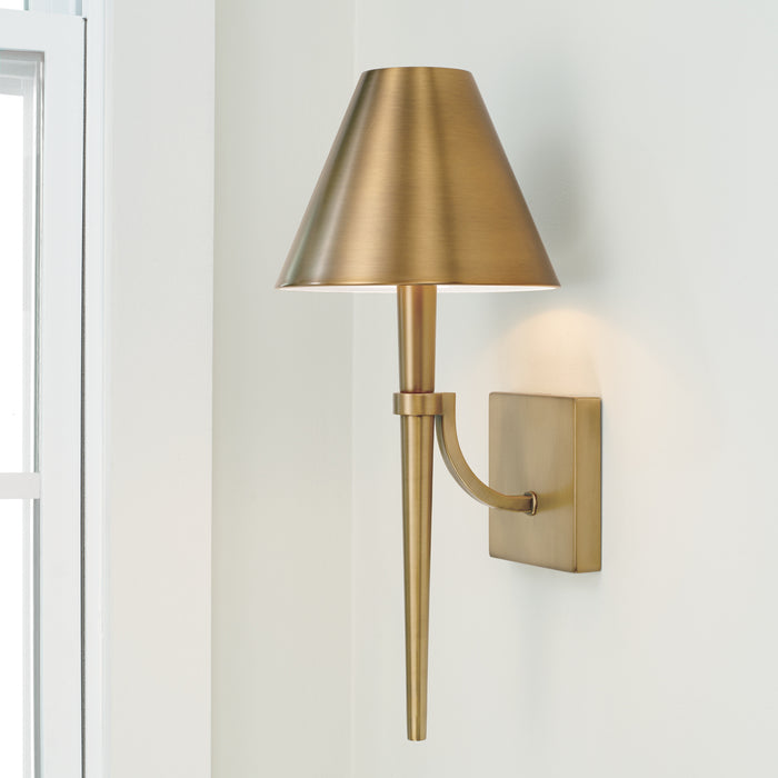 Capital Lighting 645911AD Holden One Light Wall Sconce, Aged Brass Alternate Image 2.jpg
