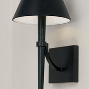 Capital Lighting 645911MB Holden One Light Wall Sconce, Matte Black Alternate Image.jpg