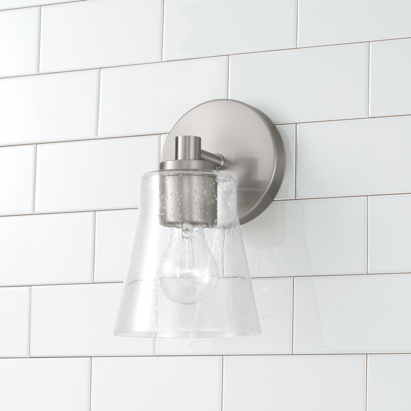 Capital Lighting 646911BN-533 Baker One Light Wall Sconce, Brushed Nickel Alternate Image 2.jpg