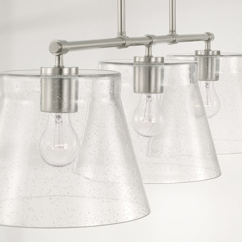 Capital Lighting 846931BN Baker Three Light Island Pendant, Brushed Nickel Alternate Image.jpg