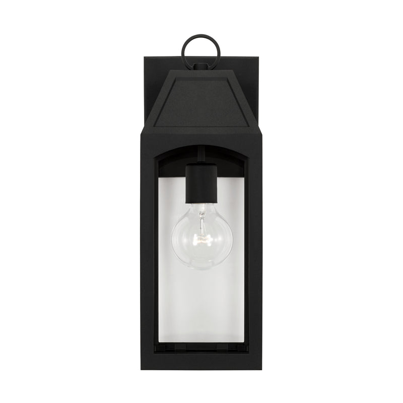 Capital Lighting 946311BK Burton One Light Outdoor Wall Lantern, Black Alternate Image 3.jpg
