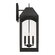 Capital Lighting 946341BK Burton Four Light Outdoor Wall Lantern, Black Alternate Image 4.jpg