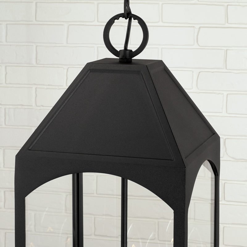 Capital Lighting 946342BK Burton Four Light Outdoor Hanging Lantern, Black Alternate Image.jpg
