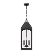 Capital Lighting 946342BK Burton Four Light Outdoor Hanging Lantern, Black Alternate Image 3.jpg
