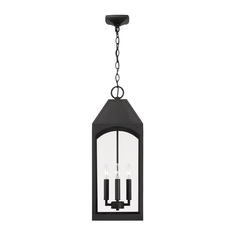 Capital Lighting 946342BK Burton Four Light Outdoor Hanging Lantern, Black Alternate Image 3.jpg