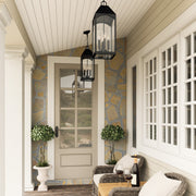 Capital Lighting 946342BK Burton Four Light Outdoor Hanging Lantern, Black Alternate Image 4.jpg