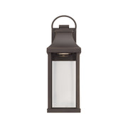 Capital Lighting 946411OZ-GL Bradford One Light Outdoor Wall Lantern, Oiled Bronze Alternate Image 3.jpg