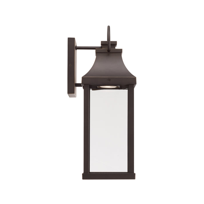 Capital Lighting 946411OZ-GL Bradford One Light Outdoor Wall Lantern, Oiled Bronze Alternate Image 4.jpg