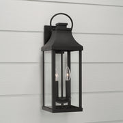 Capital Lighting 946421BK Bradford Two Light Outdoor Wall Lantern, Black Alternate Image 2.jpg