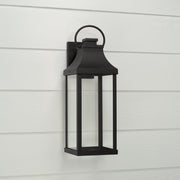 Capital Lighting 946421BK-GL Bradford One Light Outdoor Wall Lantern, Black Alternate Image 2.jpg
