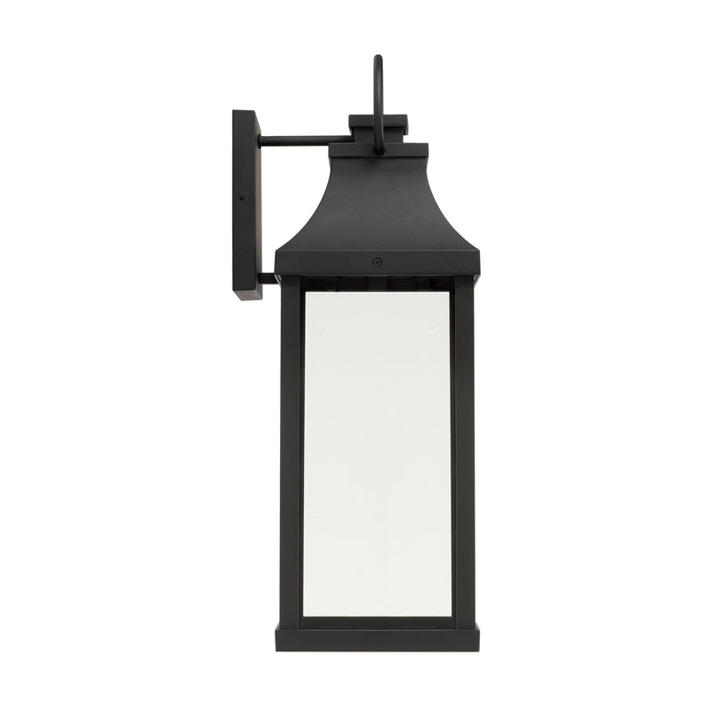 Capital Lighting 946421BK-GL Bradford One Light Outdoor Wall Lantern, Black Alternate Image 4.jpg