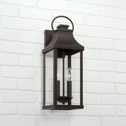 Capital Lighting 946421OZ Bradford Two Light Outdoor Wall Lantern, Oiled Bronze Alternate Image 2.jpg